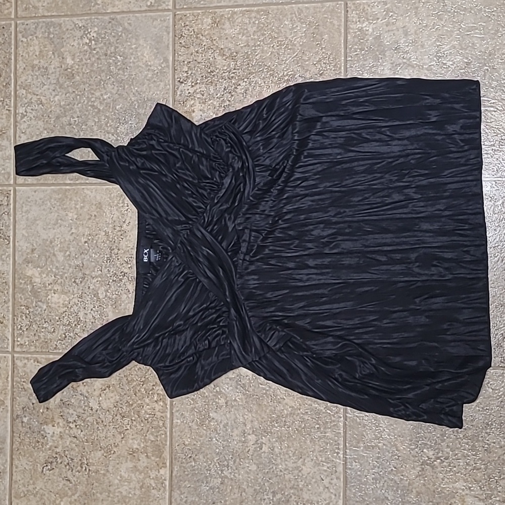 BCX black tank top size Large